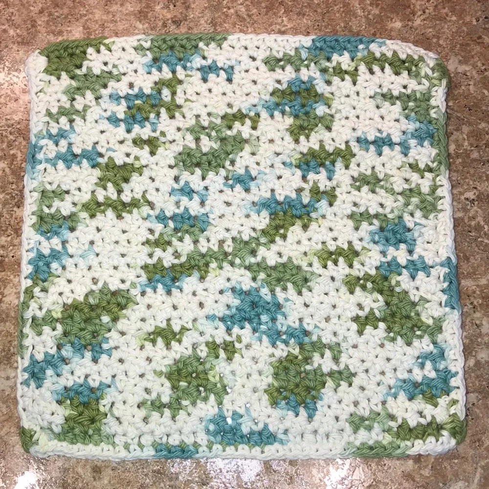 Crochet Dishcloth Set